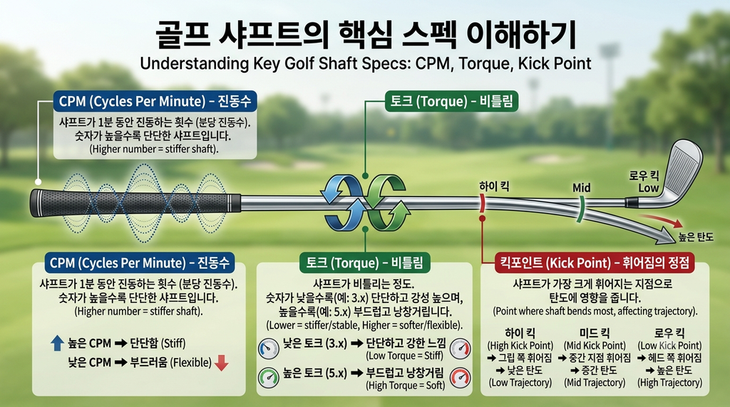 드라이버 샤프트 강도