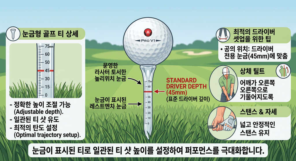 드라이버 볼 위치